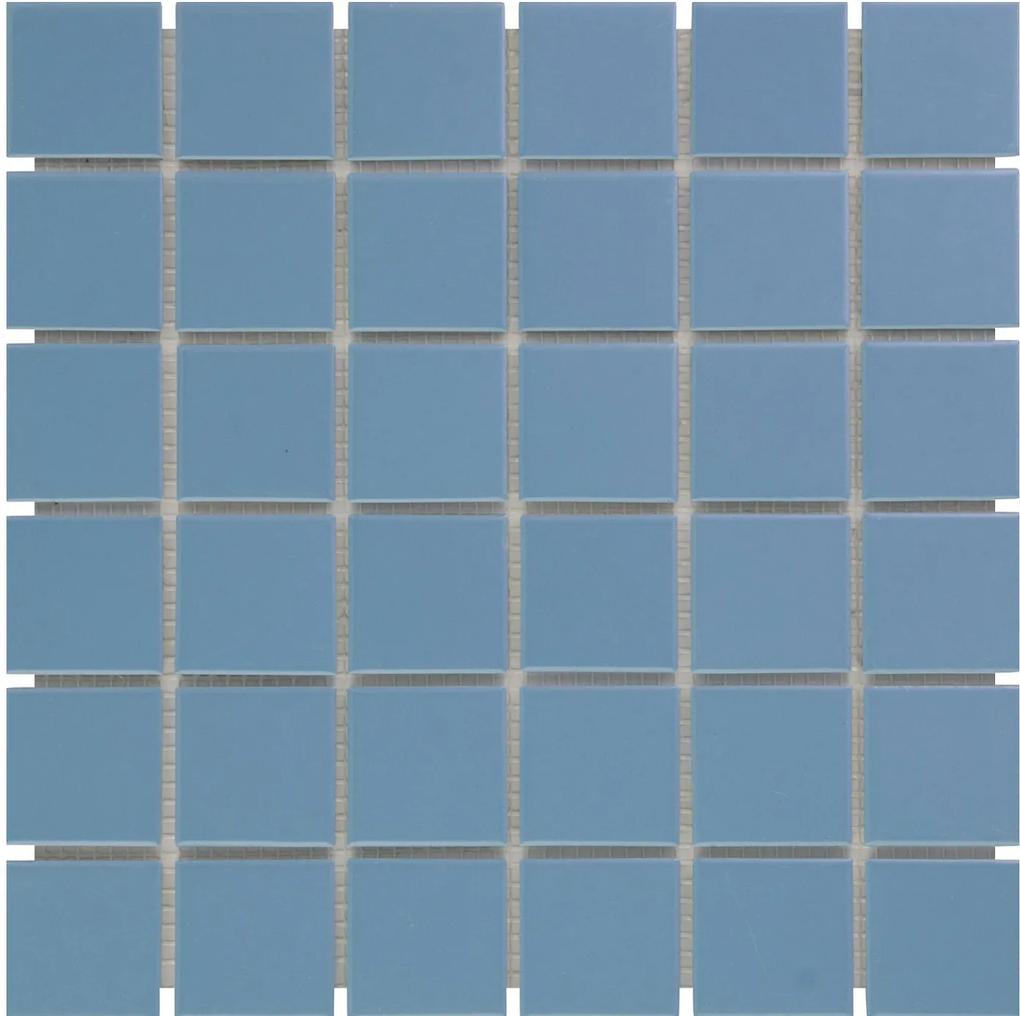 Mozaiek Barcelona Vierkant Blauw 4,8x4,8