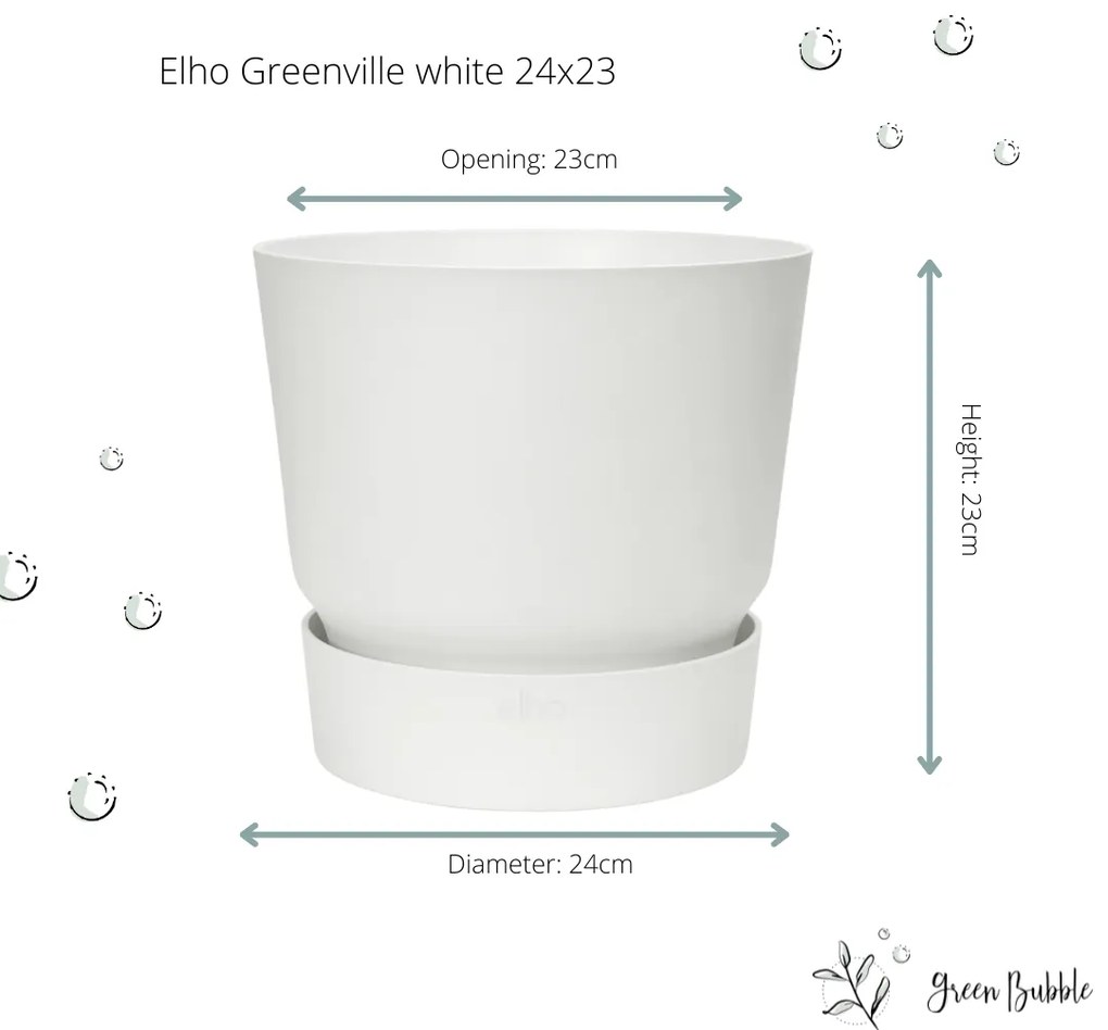 Pot Elho Greenville wit
