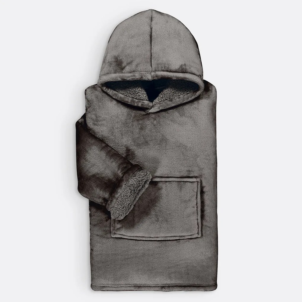 Plaid fleece sweater maat S/M, Javi