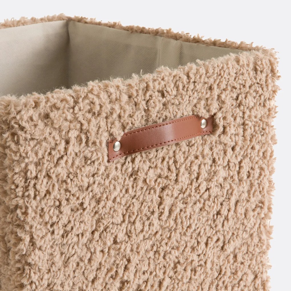 Opvouwbare mand in bouclette, Boklio