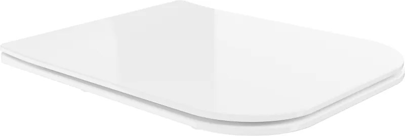 Mexen Madox langzaam sluitende slanke zitting, duroplast, wit glanzend - 39154000