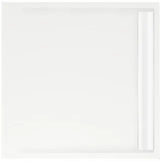 Xenz Easy Tray douchevloer - 100x100x5cm - acryl - zonder gootcover - wit 6950-01