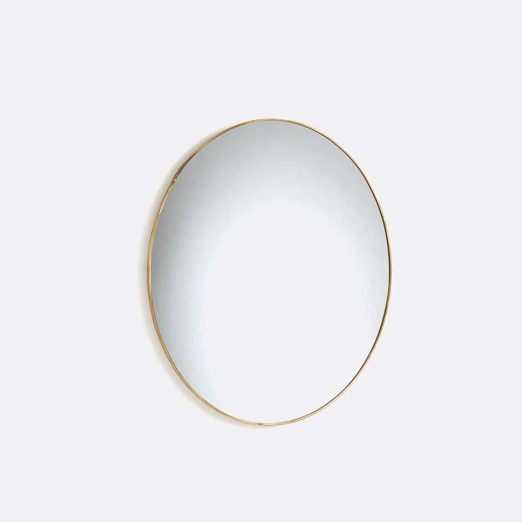 Ronde spiegel in staal Ø50 cm, Uyova