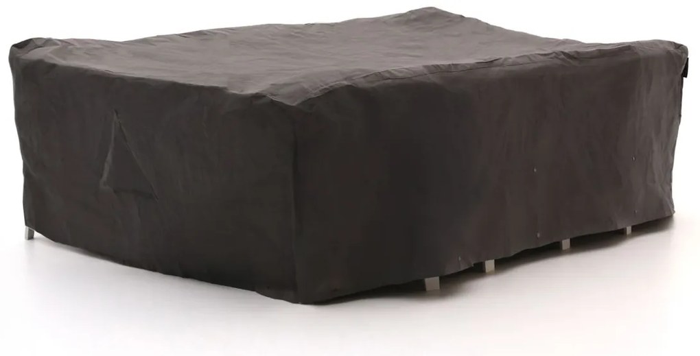 Tuinmeubelhoes geschikt voor Diningset | Kees Smit  | Kunststof | Grijs - Antraciet | 285x180cm | Kees Smit Tuinmeubelen