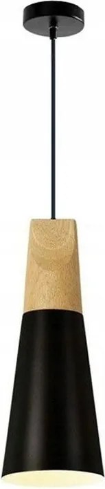 SCANDI B Zwarte plafondlamp