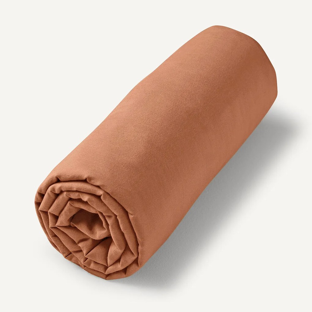 Hoeslaken in gewassen voilekatoen, Gypse