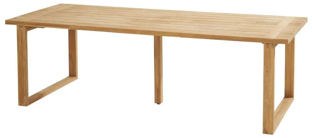 4 Seasons Outdoor Accor eetset met Spartan teak tafel 240 cm  Tuinset    houtkleur weerbestendig