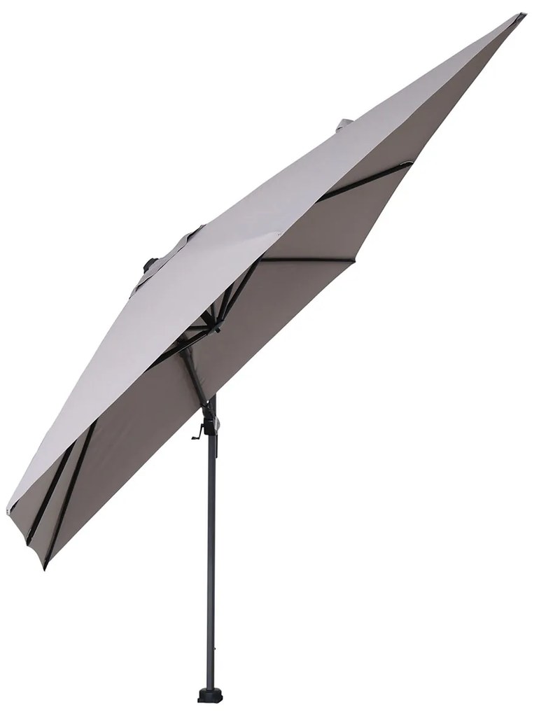 Garden Impressions Hawaii zweefparasol 300x300 cm - frame carbon black - doek zand