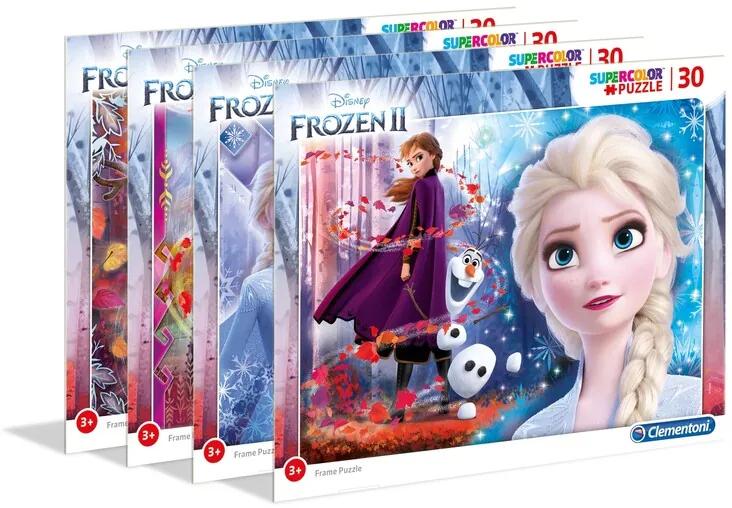 Puzzel Frozen 2 - Frame 4in1