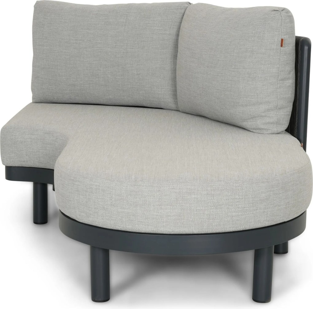 Hoek loungeset 5 personen Rope Grijs  Santika Furniture Santika