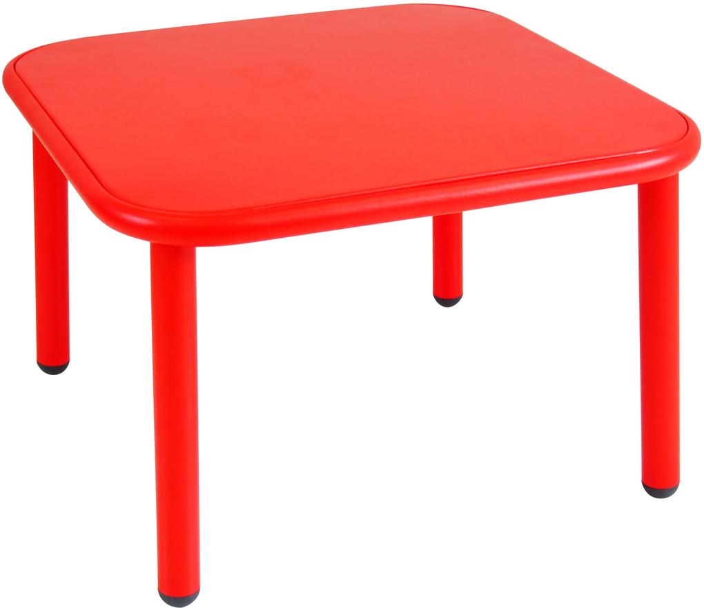 Emu Yard Coffee Table bijzettafel scarlet red 60x60