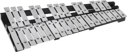 VEVOR 32-toetsen klokkenspel xylofoonset, percussie-instrument met stokken, drumstokken en draagtas, professionele klokkenspel xylofoon percussie-instrumentset voor volwassenen en studenten