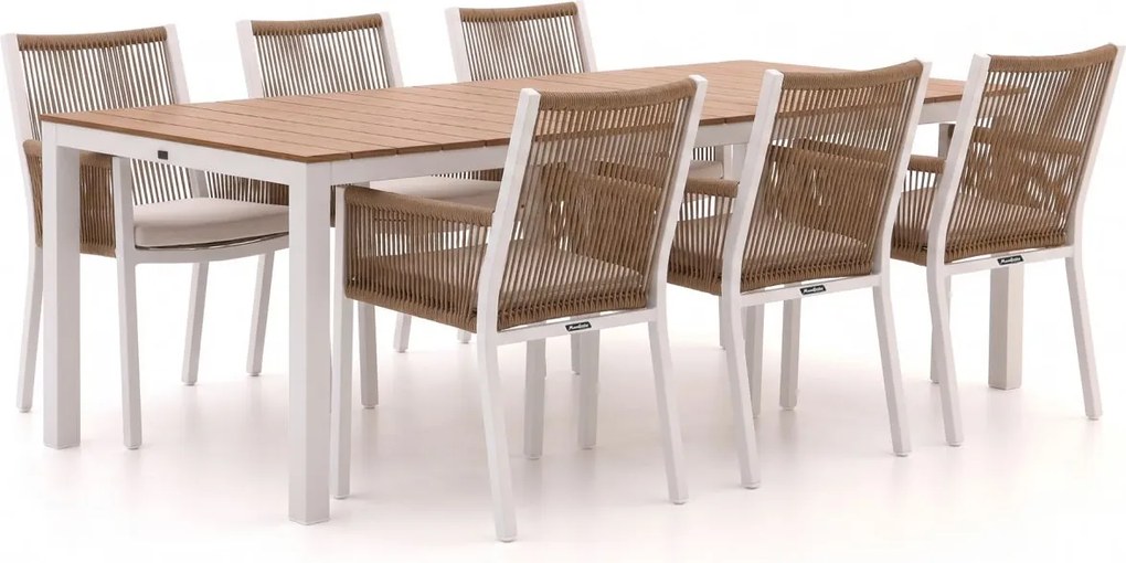 Diningset Manifesto  | 6 personen | Tuinset polywood | 7-delig | Kees Smit Tuinmeubelen