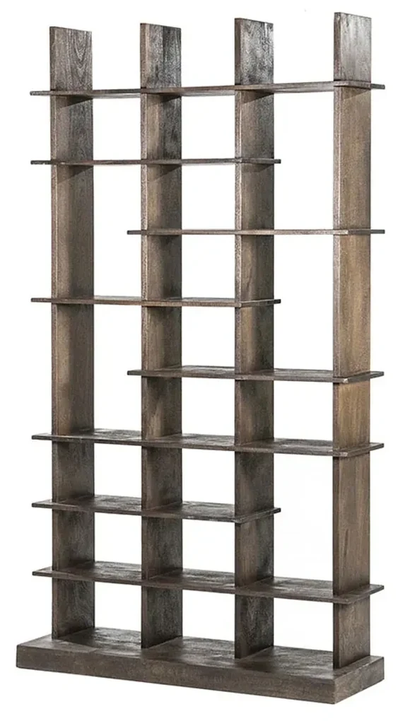 Eleonora Oliver Vakkenkast Mangohout Bruin - 120x40x220cm.