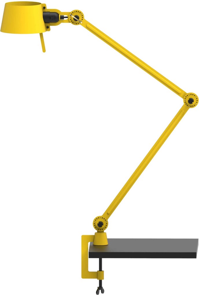 Tonone Bolt 2 arm bureaulamp met tafelklem sunny yellow