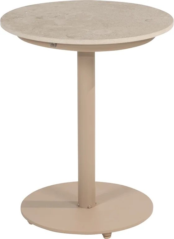 4 Seasons Boaz bijzettafel Ø45xH55 cm latte - ceramic