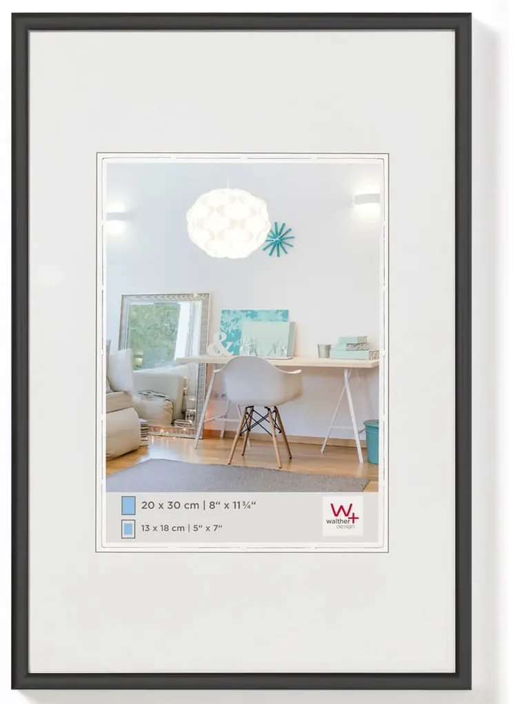 Walther Design Fotolijst New Lifestyle 50x60 cm zwart