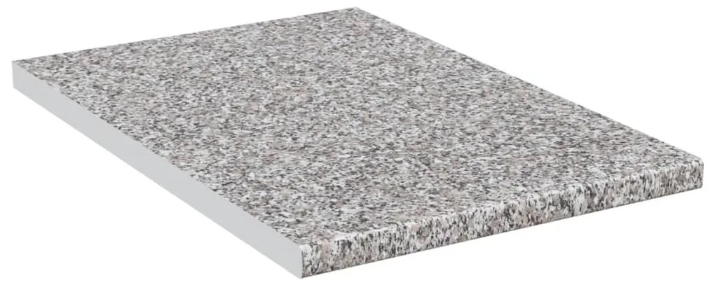 vidaXL Aanrechtblad 40x60x2,8 cm spaanplaat grijs met graniettextuur