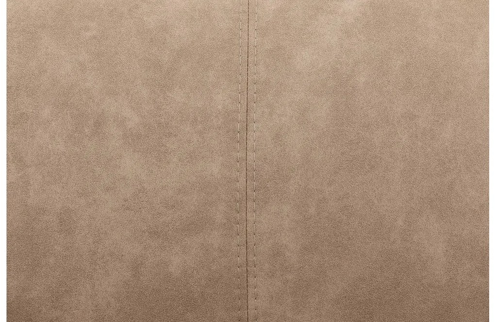 Goossens Eetkamerstoel Alex beige microvezel met armleuning en met wielen, stijlvol landelijk