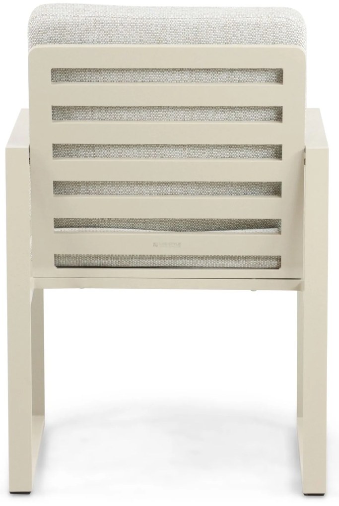 Tuinstoel Aluminium Taupe-naturel-bruin Lifestyle Garden Furniture Nuno