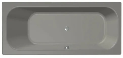 Xenz Aruba Ligbad - 180x80x48 - afvoer Midden - acryl - cement 6891-06