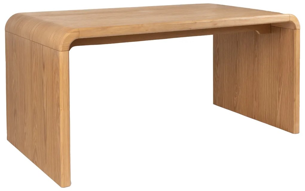Zuiver Brave Design Eettafel Gebogen Eiken - 160 X 80cm.