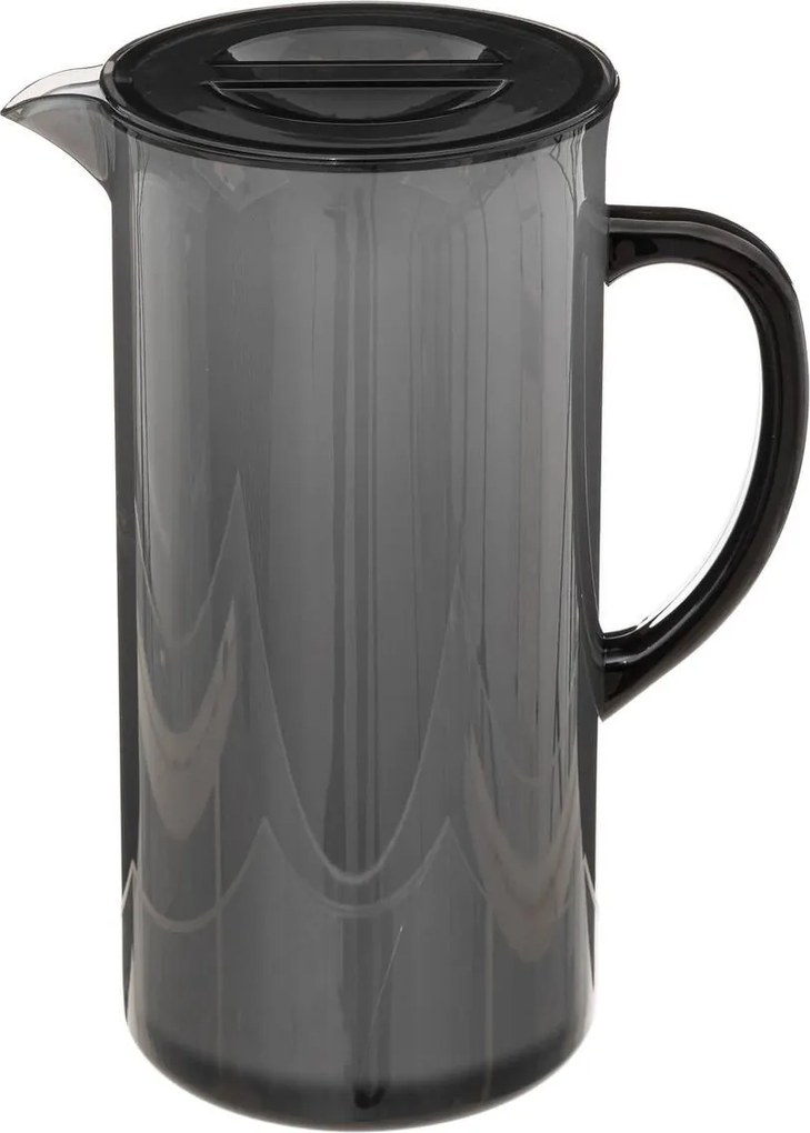 Zwarte 2L Karaf"Char Square"- Inhoud: 1950 ml