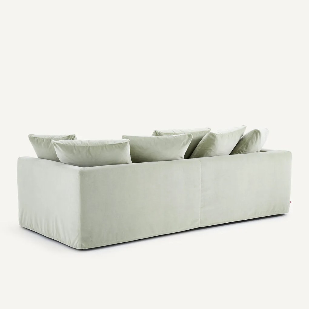 Zetel van stonewashed fluweel, OTAVIA