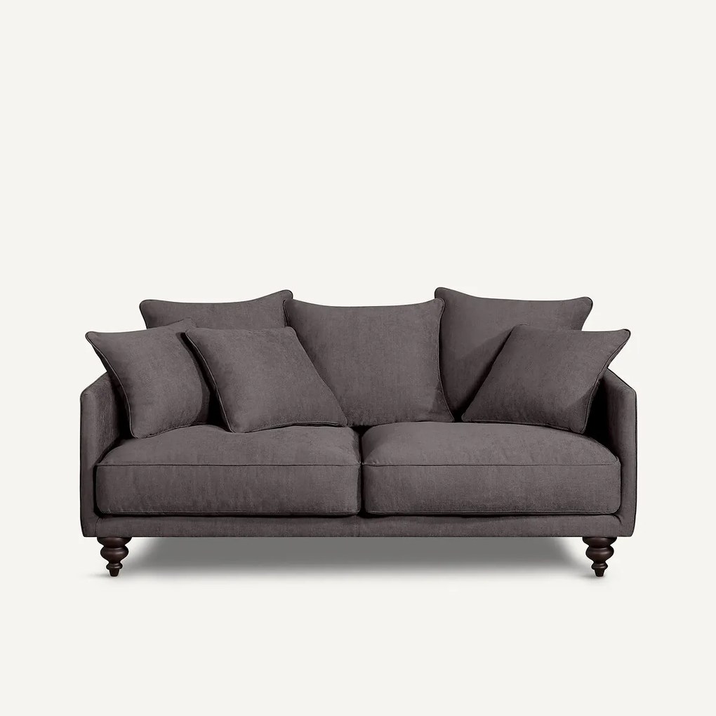 3-zits compacte bank van viscose/polyester, Lazare