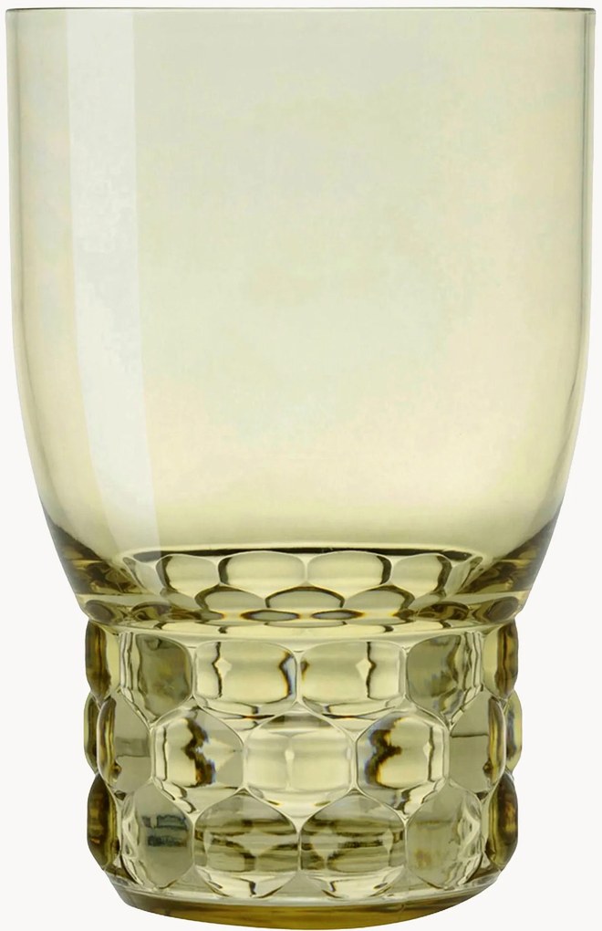Tumblers Jellies met structuurpatroon, 4-delig