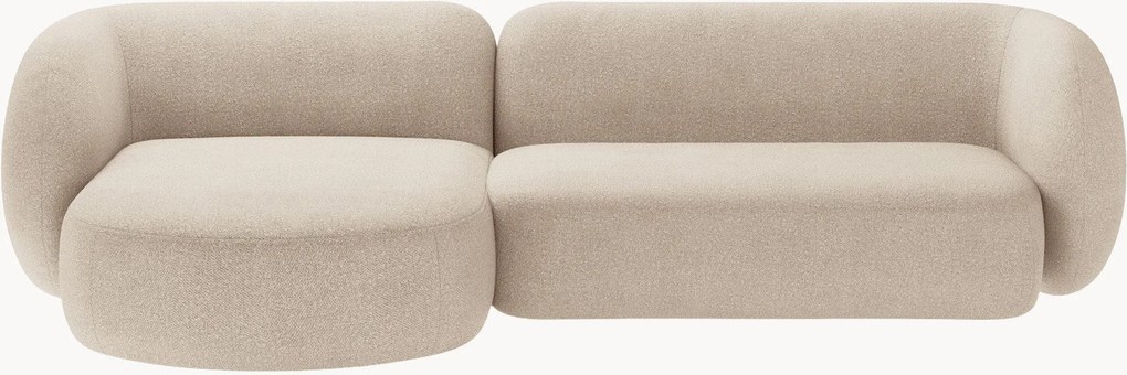 Modulaire bouclé hoekbank Kate (3-zits)