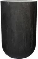 Ficonstone bloempot Cody high Burned black 43,5x68cm.