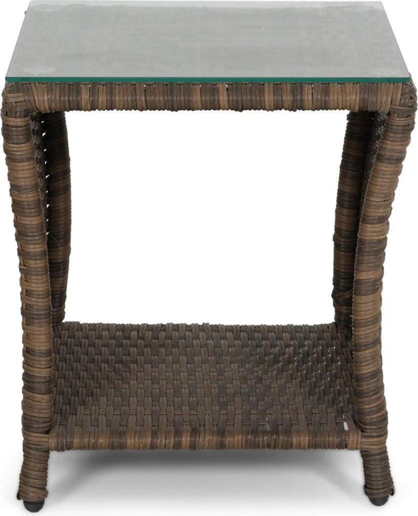 Bistroset   Wicker Taupe Domani Furniture Relaxa