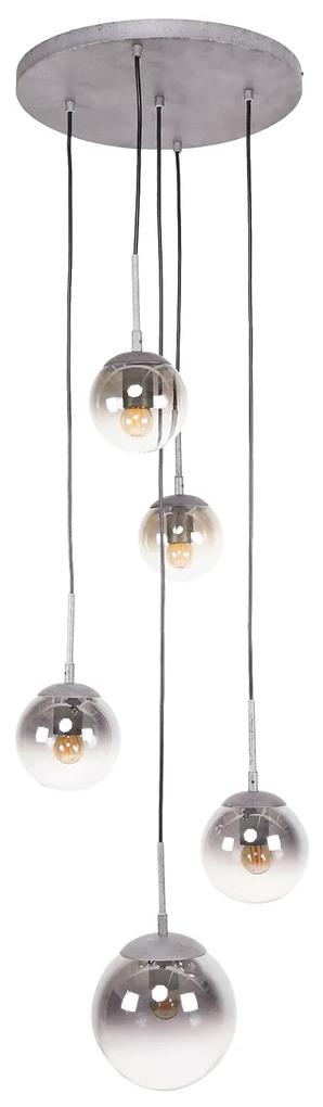 Hanglamp (5 lichts) Bubble