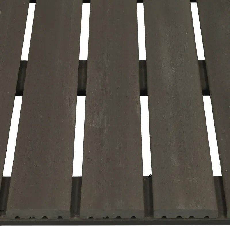 Terrastegel composiet 50 x 50 cm antraciet FSC (24 mm) massief