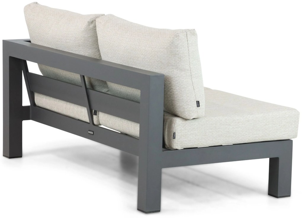 Hoek loungeset 5 personen Aluminium Grijs  Lifestyle Garden Furniture Luca