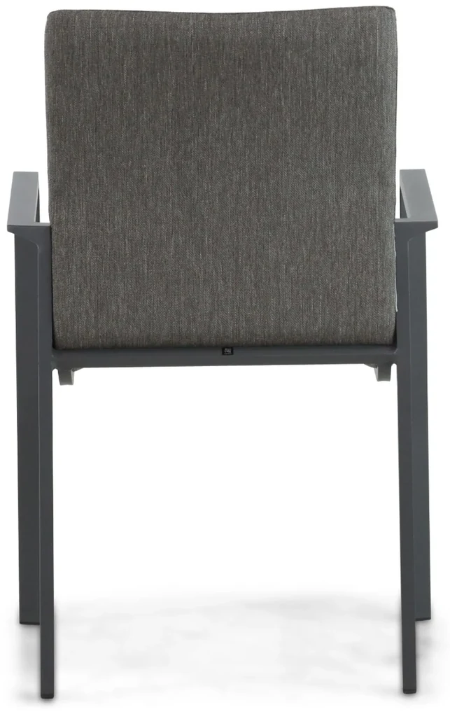 Tuinset 4 personen 180 cm Aluminium/textileen Grijs Lifestyle Garden Furniture Rome/Cesar