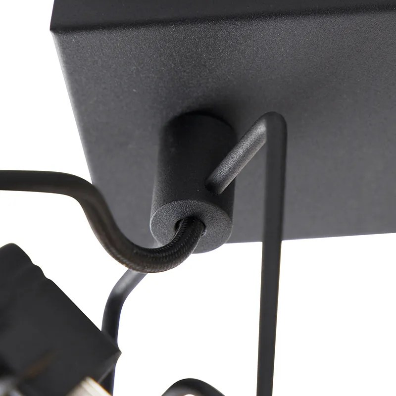 Smart spot zwart 3-lichts incl. Wifi GU10 - Suplux