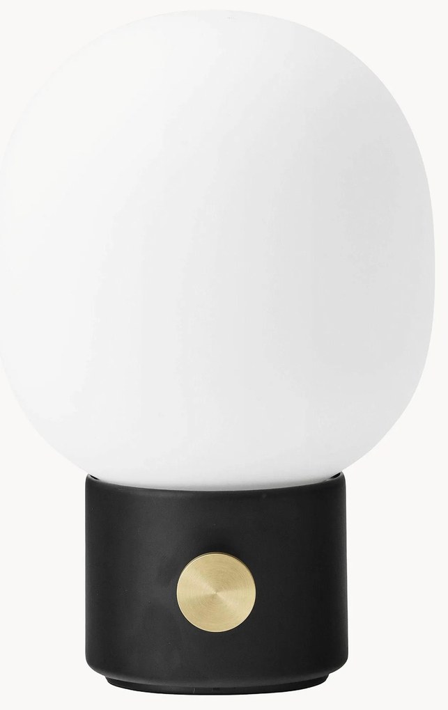 Kleine mobiele tafellamp JWDA met USB-aansluiting, dimbaar