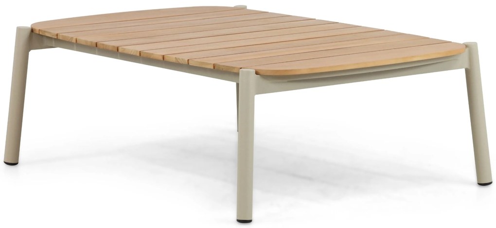 Stoel en Bank Loungeset 5 personen Aluminium/Rope Taupe Coco Sevilla
