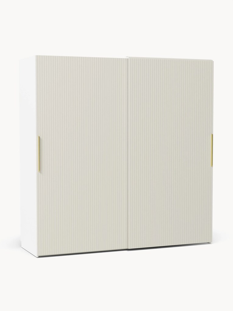 Modulaire schuifdeurkast Simone, 200 cm breed, in verschillende formaten