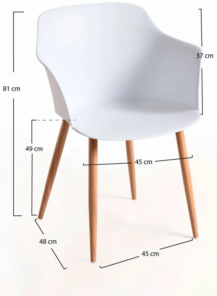 Pak 4 Kivi stoelen