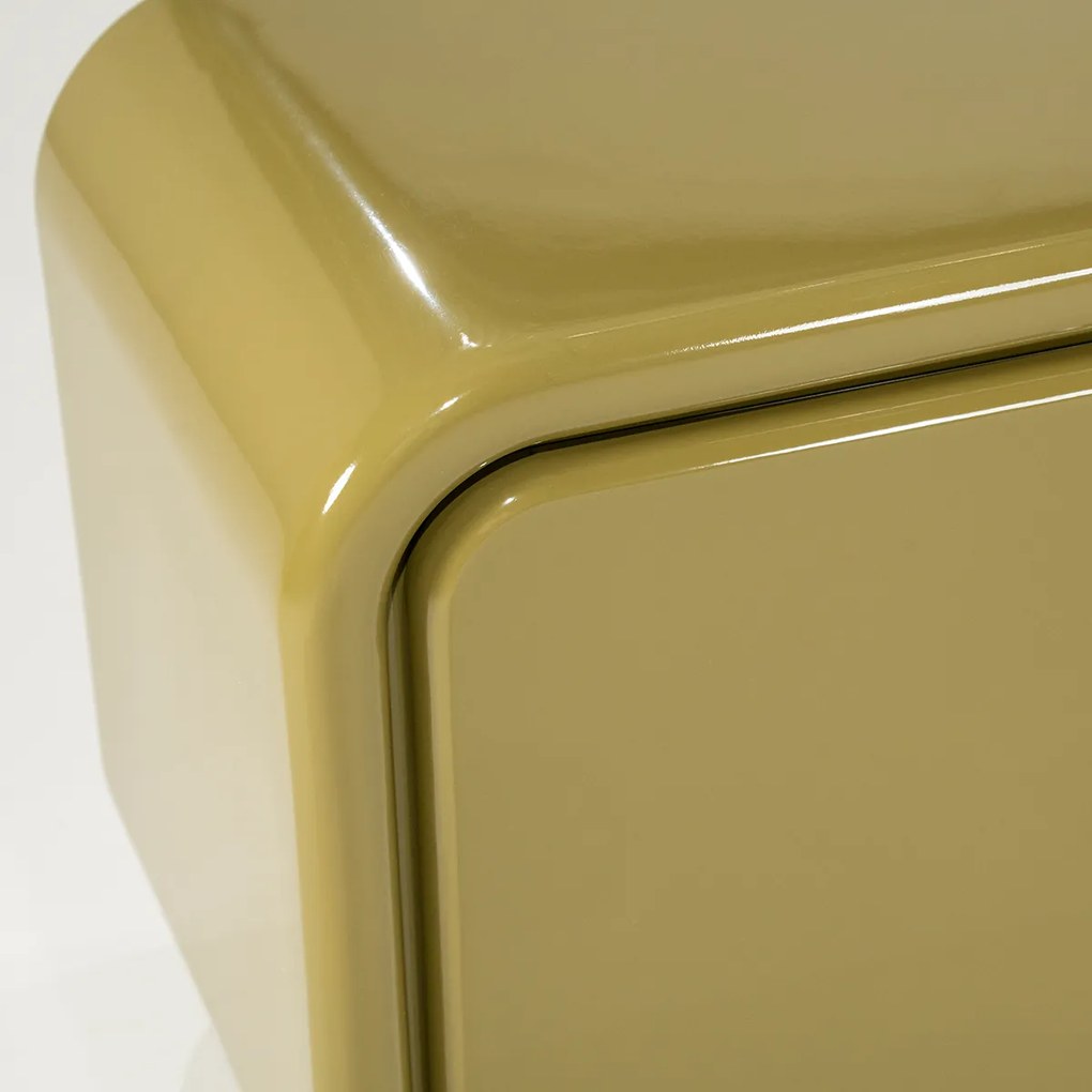 Retro TV-meubel Groen - 176x39x50cm.