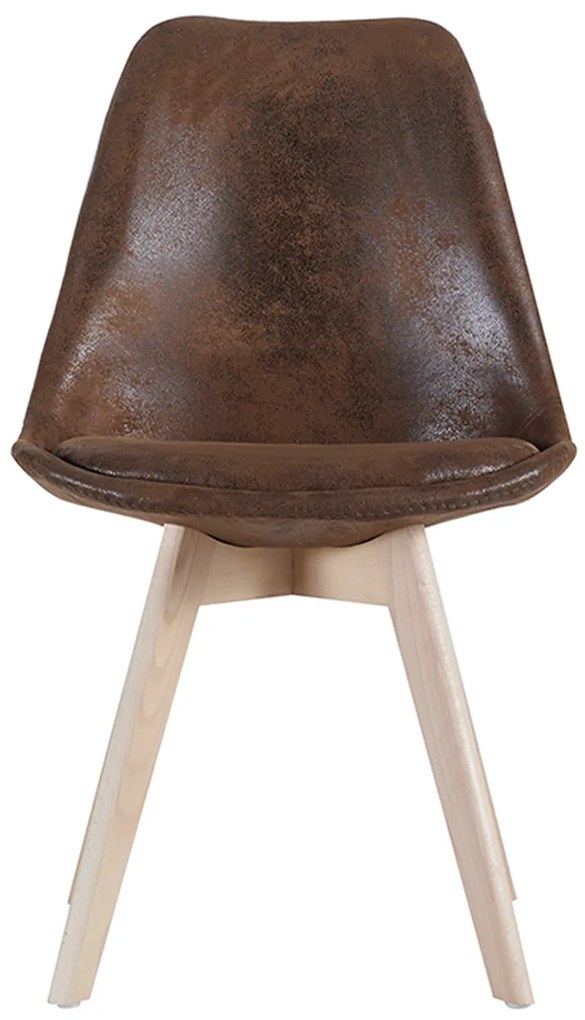 Pak 4 Synk Vintage Stoelen