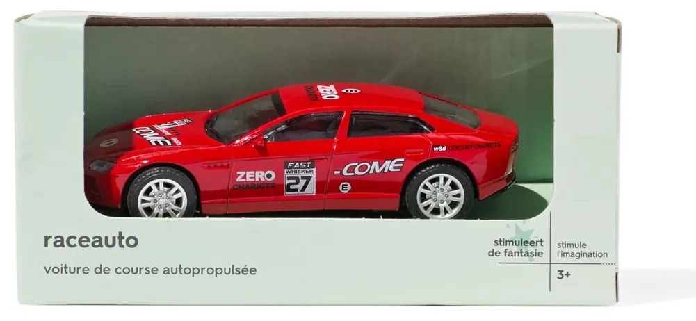 HEMA Race Auto Metaal Rood 10.5cm