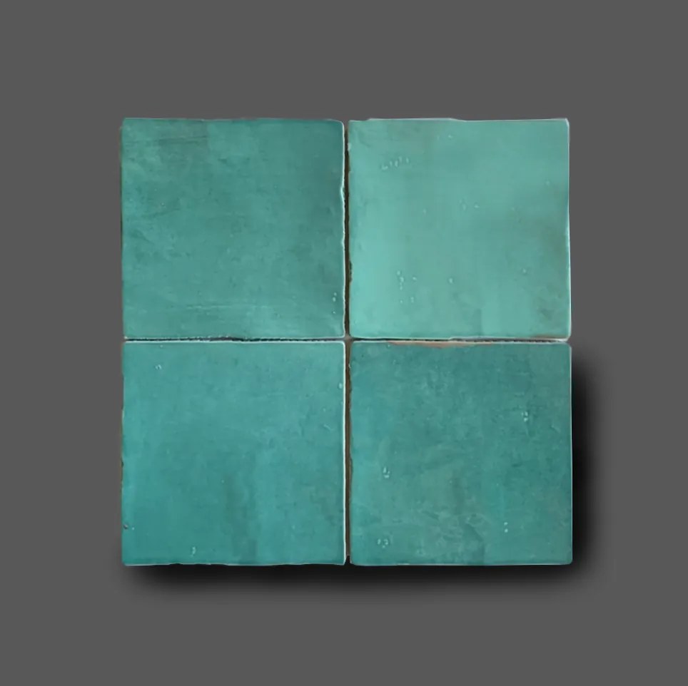 Hoogglans Wandtegel 13x13 Cm Turquoise A131