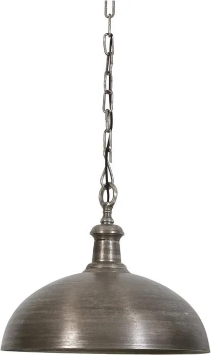 Light & Living Hanglamp 'Demi' 50cm, donker oud nikkel