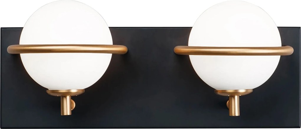 WANDLAMP APP1221-2W Zwart