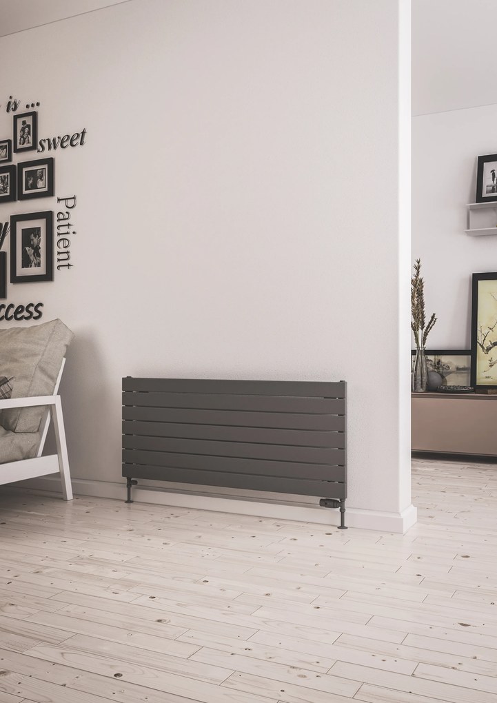 Eastbrook Addington type 10 radiator 50x120cm staal 923W antraciet