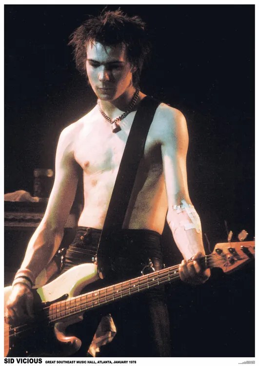 Poster Sid Vicious - Atlanta 1978